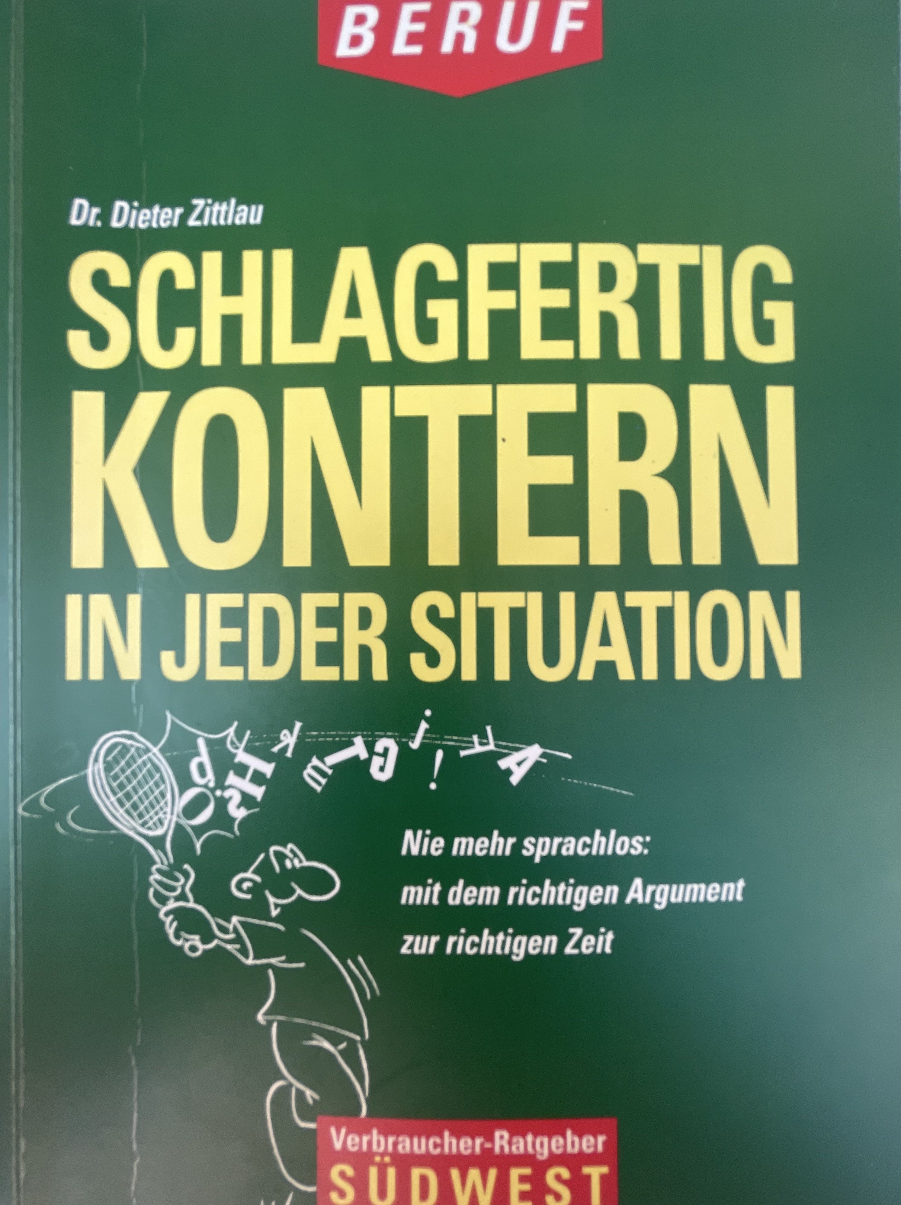 Cover of Schlagfertig Kontern In Jeder Situation