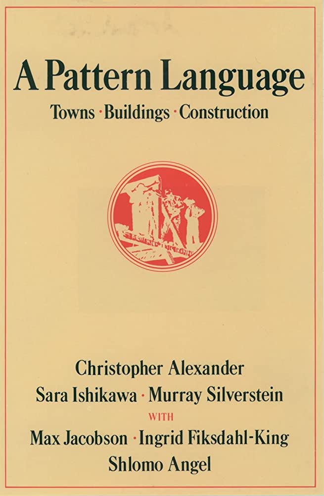 Cover of A Pattern Language: Towns, Buildings, Construction