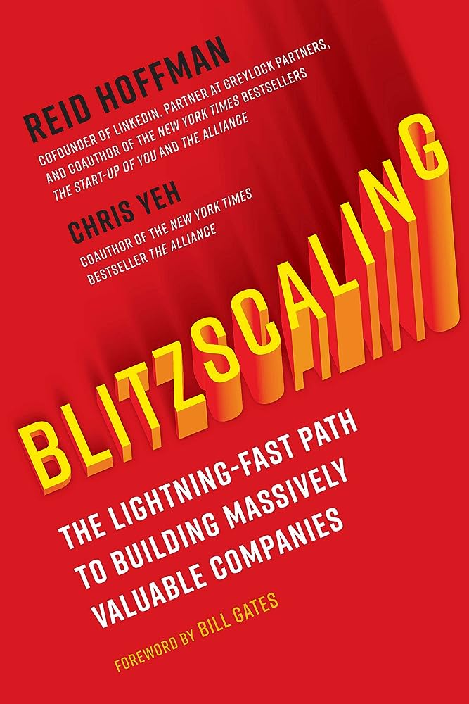 Cover of Blitzscaling