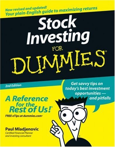 Cover of Stock Investing For Dummies