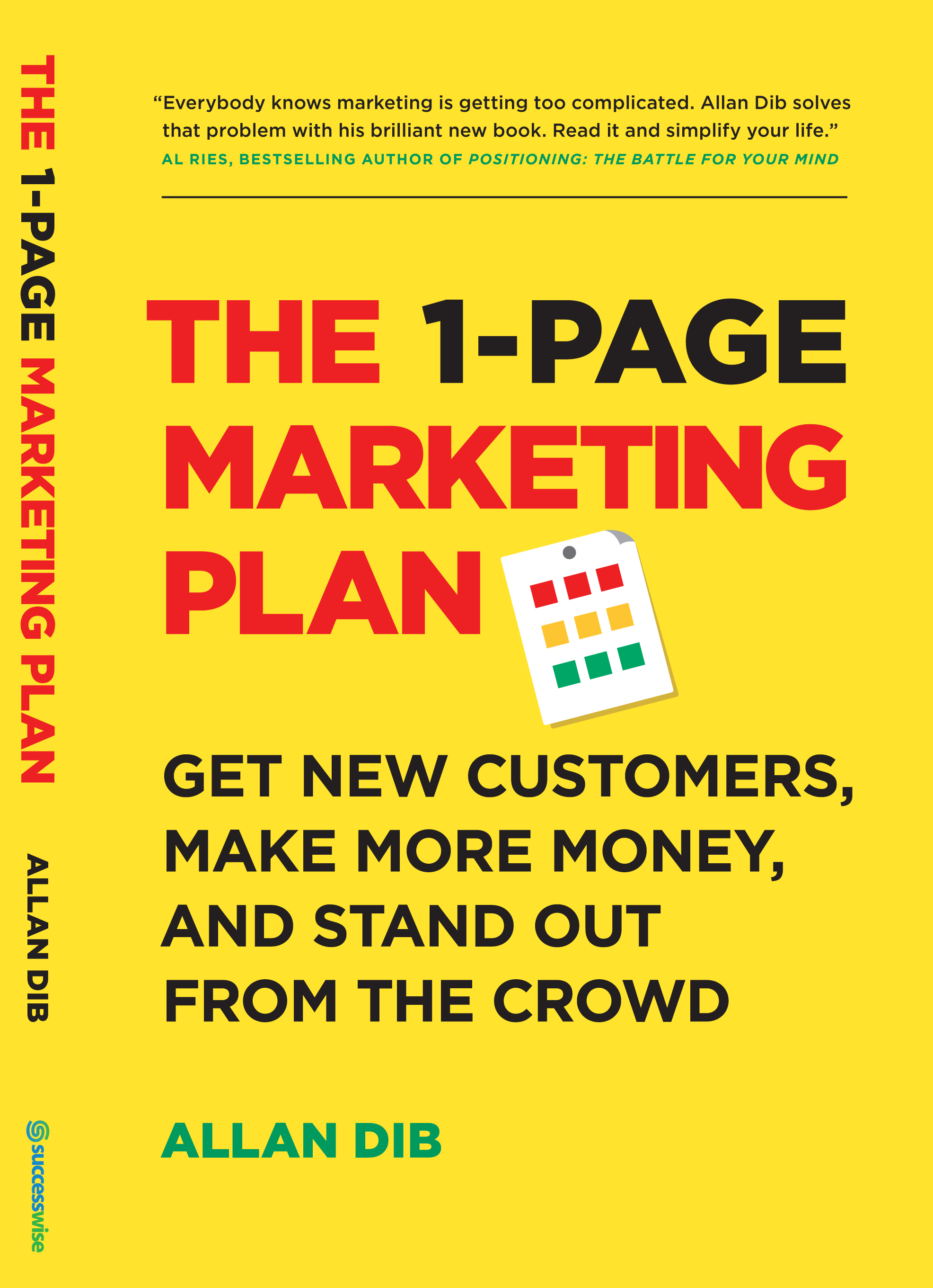 Cover of The 1-page Marketing Plan